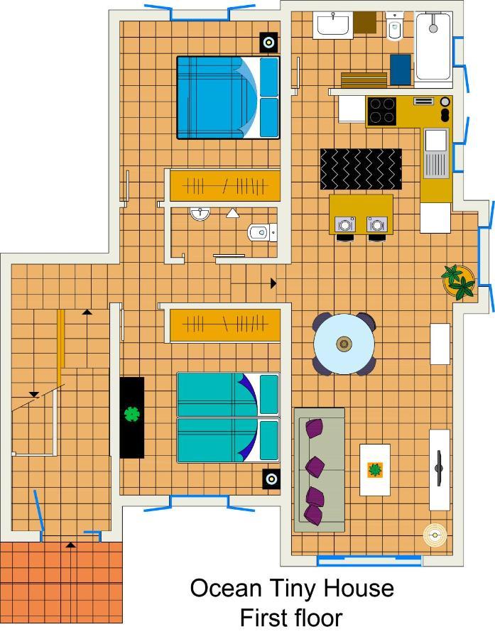 Ocean Tiny House En Casa Azul